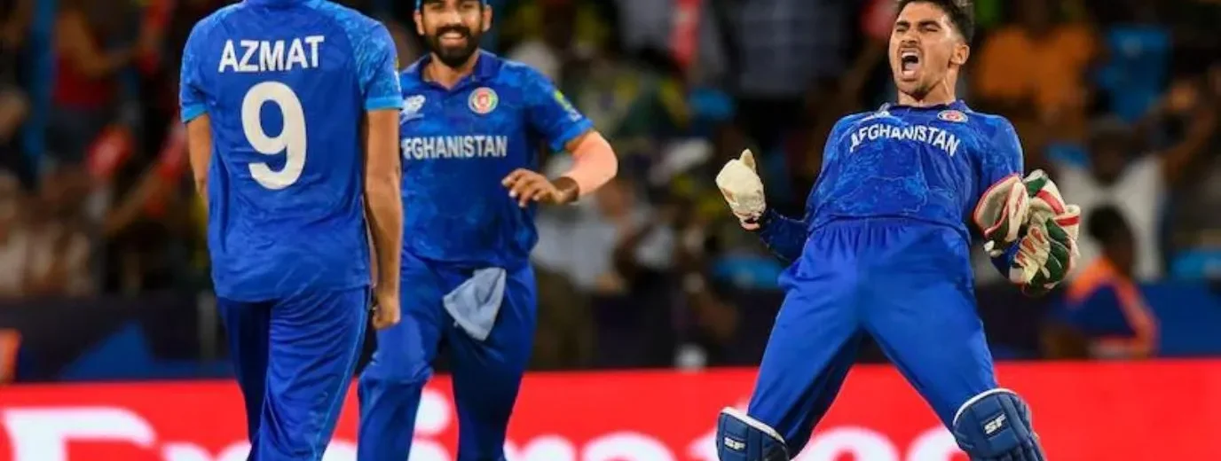 Afghanistan Delivers Final Blow to Australia; Reaches Semi-Final of the T20 World Cup for the First Time Ever