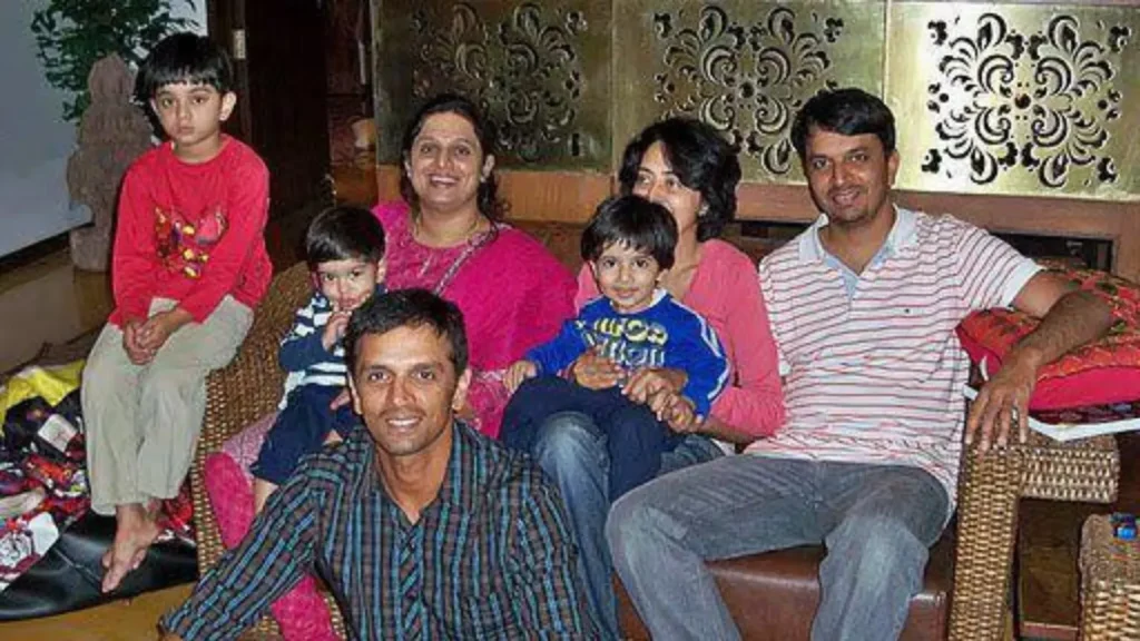 Rahul Dravid family