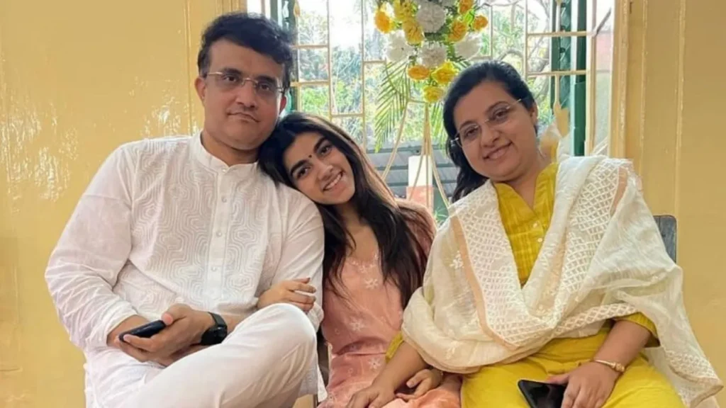 Sourav Ganguly family