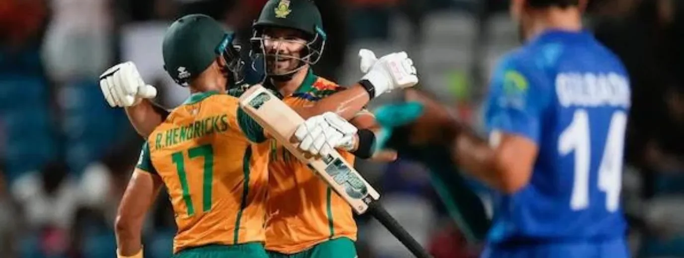 South Africa Scripts History; Destroys Afghanistan in Semi-Final to Reach the T20 World Cup 2024 Final