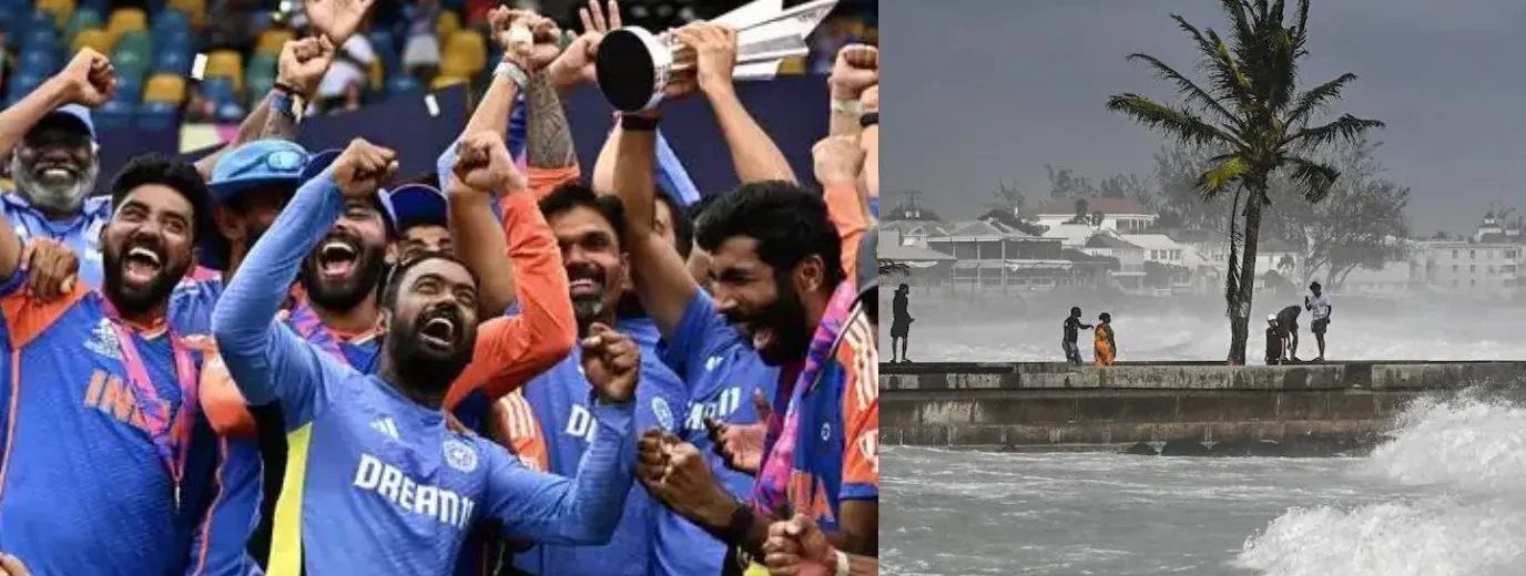 When Will the T20 World Cup Champion Team India Return Home? Latest Update on Hurricane in Barbados & India's Arrival